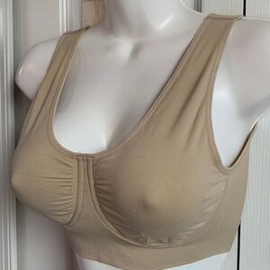 Breezies Unlined Underwire Longline Bra 34
